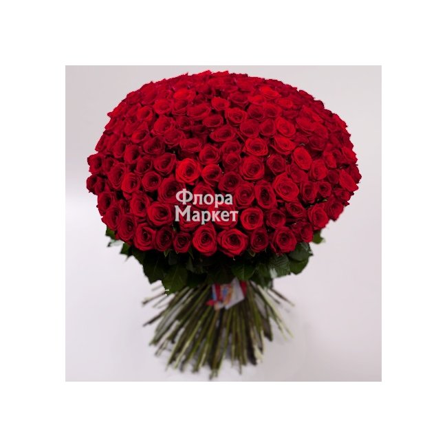 Букет роз «Царский» в Петрозаводске от магазина цветов «Флора Маркет»