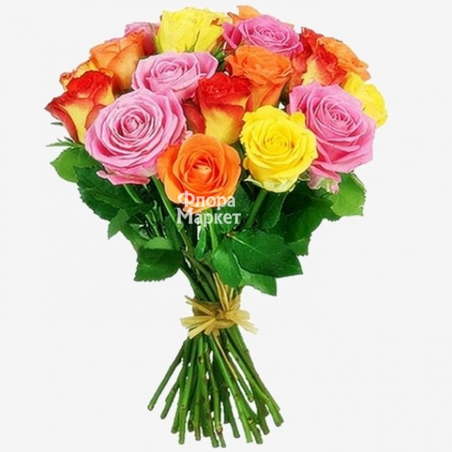 Букет 11 роз «Чудеса» в Петрозаводске от магазина цветов «Флора Маркет»