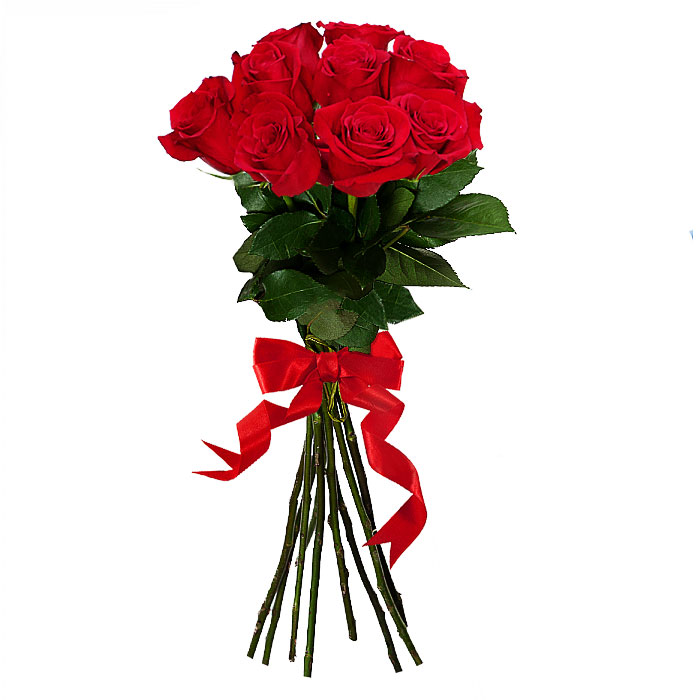 Долгожданная встреча 9 роз от интернет-магазина «» в 