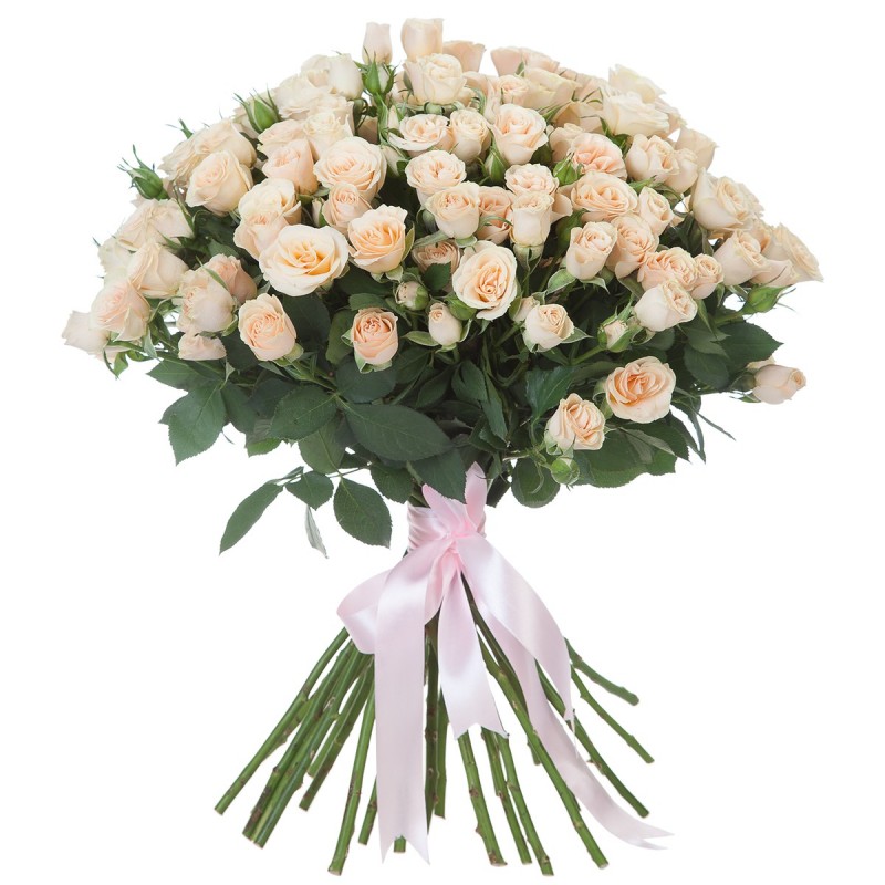 Букет кустовых роз 21 шт от интернет-магазина «» в 