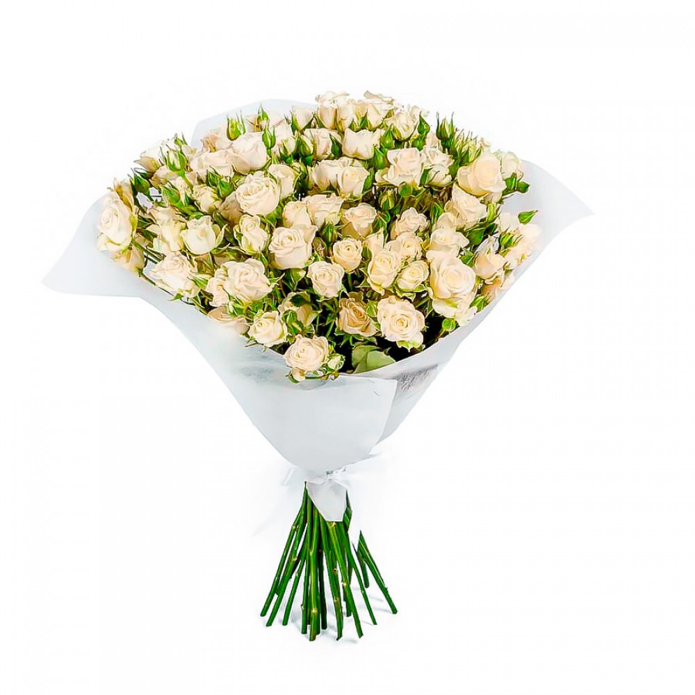 Эмилия - 25 кустовых роз от интернет-магазина «» в 
