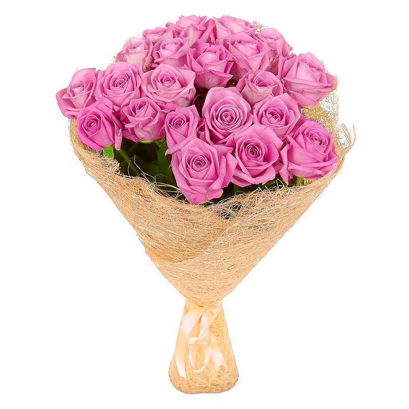 21 розовая роза от интернет-магазина «» в 