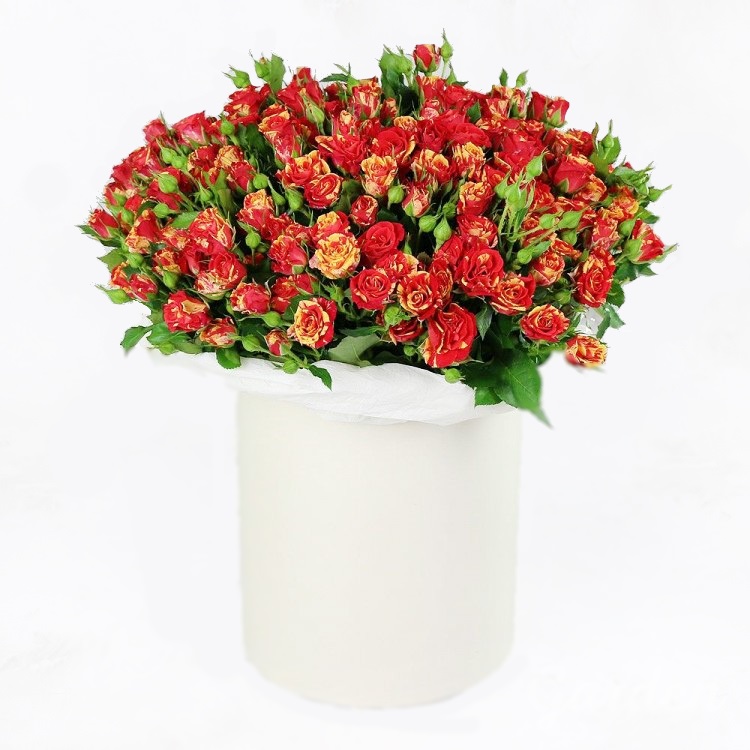 Коробка роз от интернет-магазина «» в 